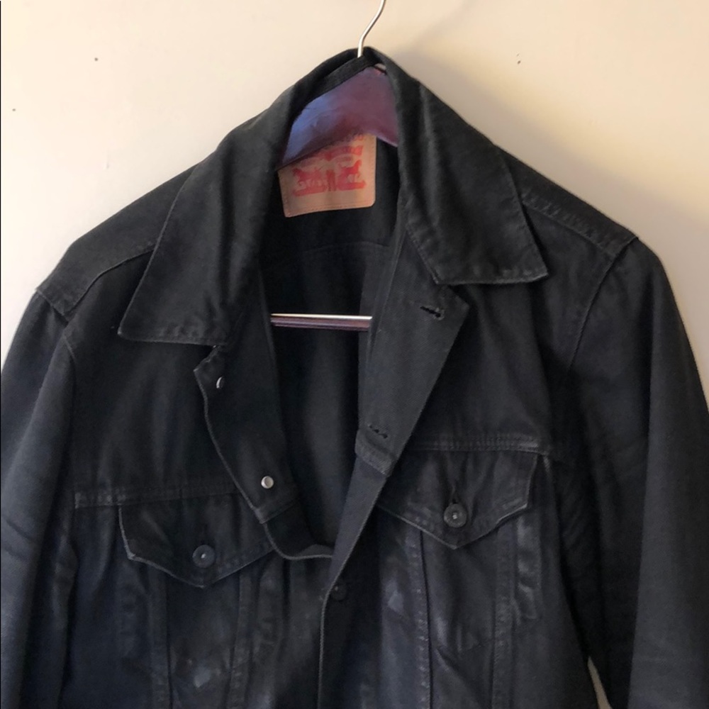 Denim Trucker Jacket L